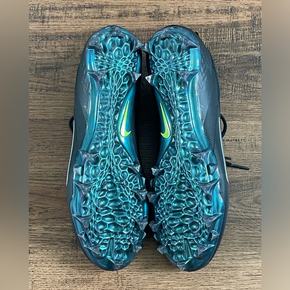 Nike Alpha Huarache 8 Pro ‘Black Silver’ (size mens 13) - Picture 6 of 6